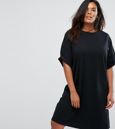 Платье-футболка ASOS CURVE Ultimate - Черный