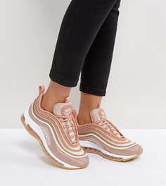 Золотисто-розовые кроссовки Nike Air Max 97 Ultra - Золотой