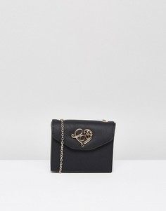 Сумка-клатч с ремешком Love Moschino - Черный
