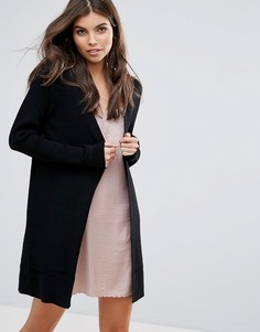 Удлиненный кардиган Vero Moda - Черный