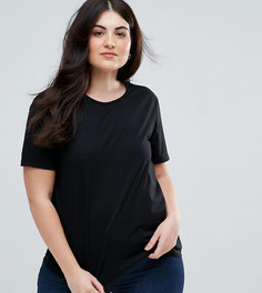 Футболка с круглым вырезом ASOS CURVE - Черный