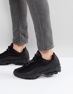 Черные кроссовки Nike Air Max 95 Ultra Essential 857910-012 - Черный