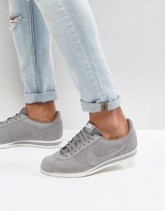 Серые кроссовки Nike Classic Cortez SE 902801-003 - Серый