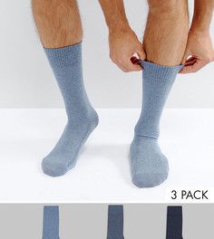 Набор из 3 пар носков в подарочной упаковке Levis - Синий Levis®