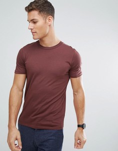 Футболка из хлопка пима Selected Homme - Красный