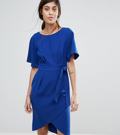 Платье с рукавами‑кимоно и поясом Closet London - Синий