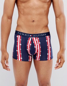 Темно-синие боксеры-брифы с логотипом Tommy Hilfiger - Темно-синий