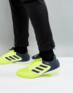 Желтые футбольные бутсы для игры в зале adidas Copa Tango 17.3 S77147 - Желтый