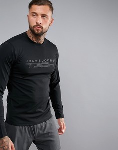 Спортивный свитшот Jack &amp; Jones Tech - Черный