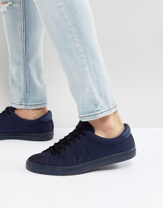 Синие кроссовки Fred Perry Underspin Ripstop - Синий