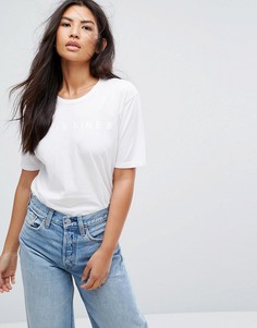 Футболка с логотипом Levis Line 8 - Белый