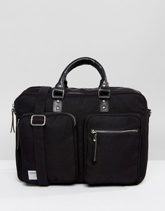 Черная сумка для ноутбука Sandqvist Arne Cordura - Черный
