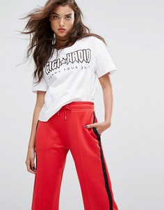 Укороченная футболка Gigi Hadid Rock Tour - Белый Tommy Hilfiger