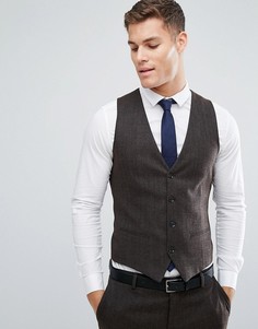 Облегающий жилет Jack &amp; Jones - Коричневый