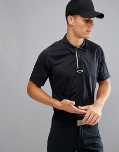 Черное поло классического кроя Oakley Golf Elemental - Черный