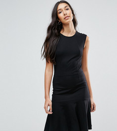 Платье с удлиненным краем Y.A.S Tall Cirano - Черный