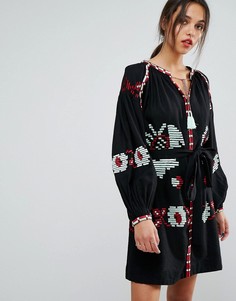 Платье с длинными рукавами Essentiel Antwerp Ophism - Черный