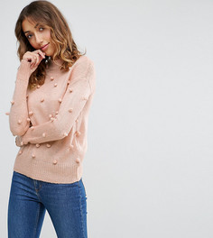 Джемпер с помпонами Vero Moda - Розовый