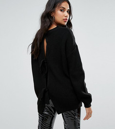 Джемпер с завязками на спине Boohoo - Черный