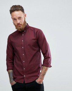 Бордовая оксфордская рубашка Lindbergh - Красный
