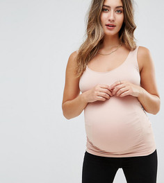 Классическая майка для беременных Mamalicious - Розовый Mama.Licious