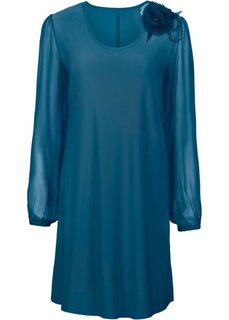 Коктейльное платье (серо-синий) Bonprix