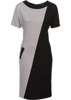 Платье (черный/бежевый) Bonprix