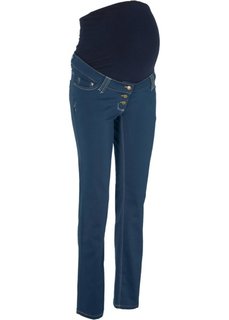 Для будущих мам: брюки с прямыми брючинами (темно-синий) Bonprix