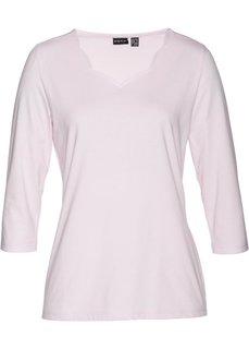 Футболка (дымчато-розовый) Bonprix