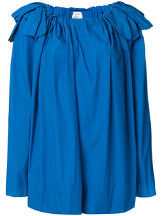 bow detail shoulder blouse  Maison Rabih Kayrouz