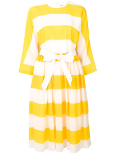 striped belted dress Maison Rabih Kayrouz