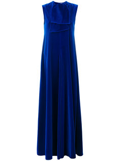 velvet sleeveless gown Maison Rabih Kayrouz