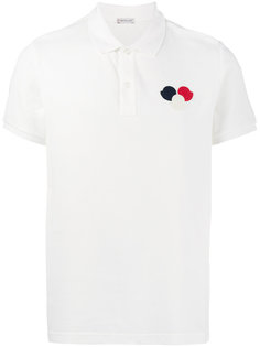 футболка-поло с логотипом Moncler