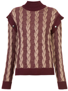 roll-neck layered sleeve top Marc Jacobs