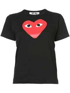 heart print T-shirt Comme Des Garçons Play