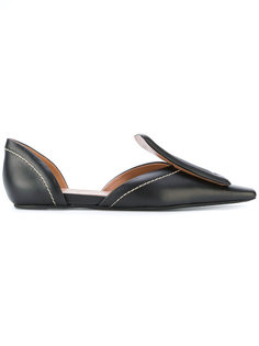 square toe loafers Marni