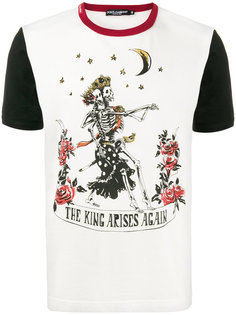 футболка The King Arises Again Dolce &amp; Gabbana