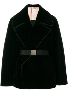 belted tailored jacket Nº21