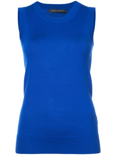 fitted vest top Sally Lapointe