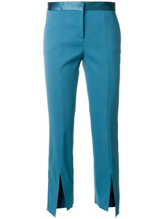 tailored slit trousers Versace