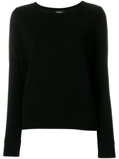 classic knitted sweater A.P.C.