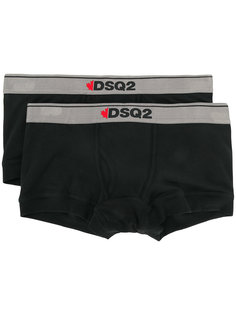 трусы  с логотипом на поясе Dsquared2