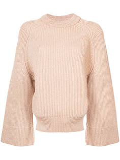 wide sleeve ribbed jumper Nina Ricci