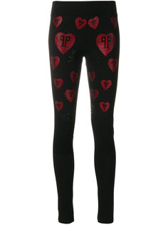 леггинсы с отделкой  Philipp Plein