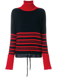 roll neck striped jumper Moncler