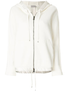 contrast trim hooded jacket Moncler