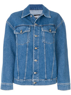 oversized denim jacket  Jeremy Scott