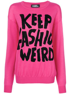 Keep Fashion Weird jumper Jeremy Scott