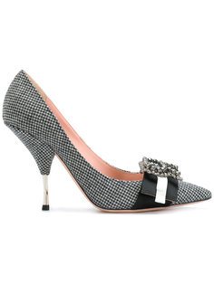 houndstooth pattern pumps  Rochas