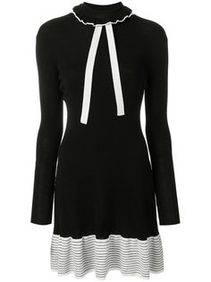 платье-свитер с завязками Red Valentino